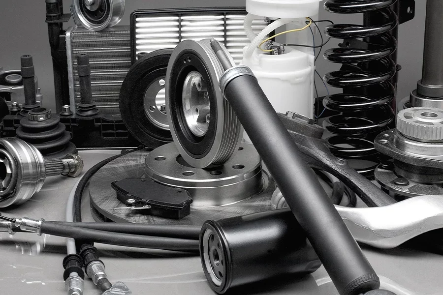 different types of car parts